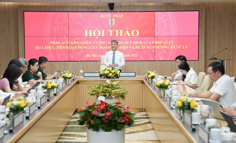 ​Tháo gỡ khó khăn, vướng mắc do quy định pháp luật, đóng góp sự phát triển kinh tế - xã hội